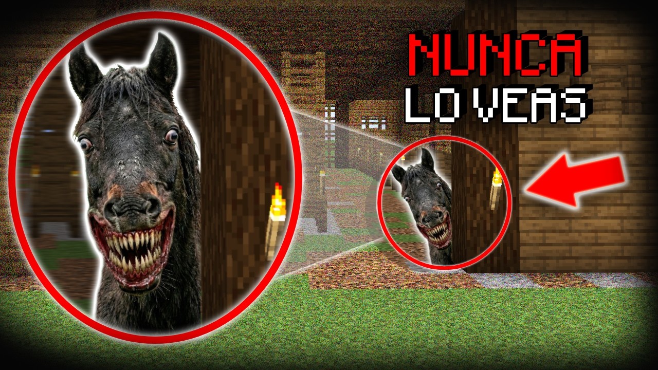 Título: SI VES a este CABALLO… ¡BORRA TU MUNDO! | Minecraft Creepypasta