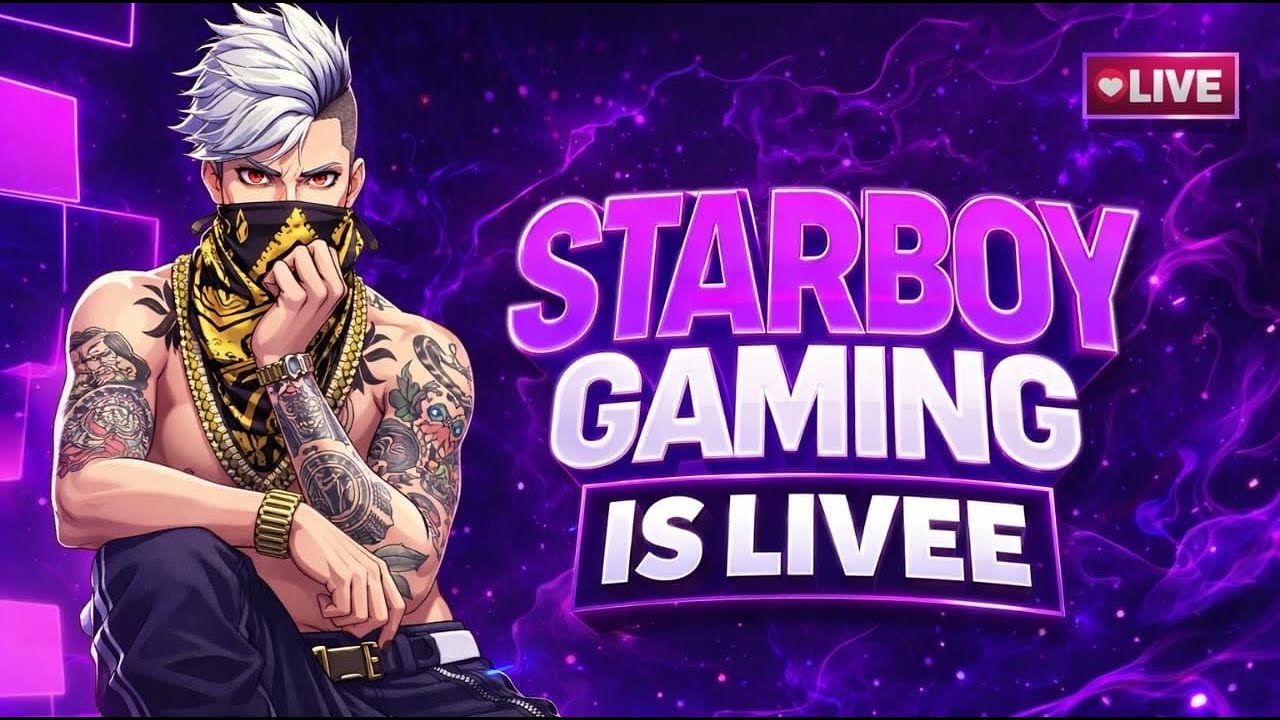 STARBOY GAMING FF IS LIVE NOW