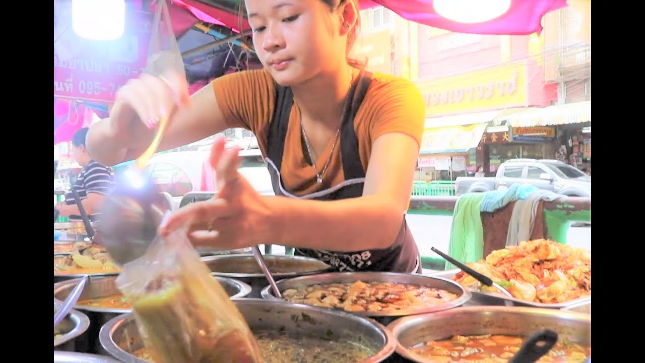 UNMASKED! Hardworking Food Driver In Bangkok -Thai street Food