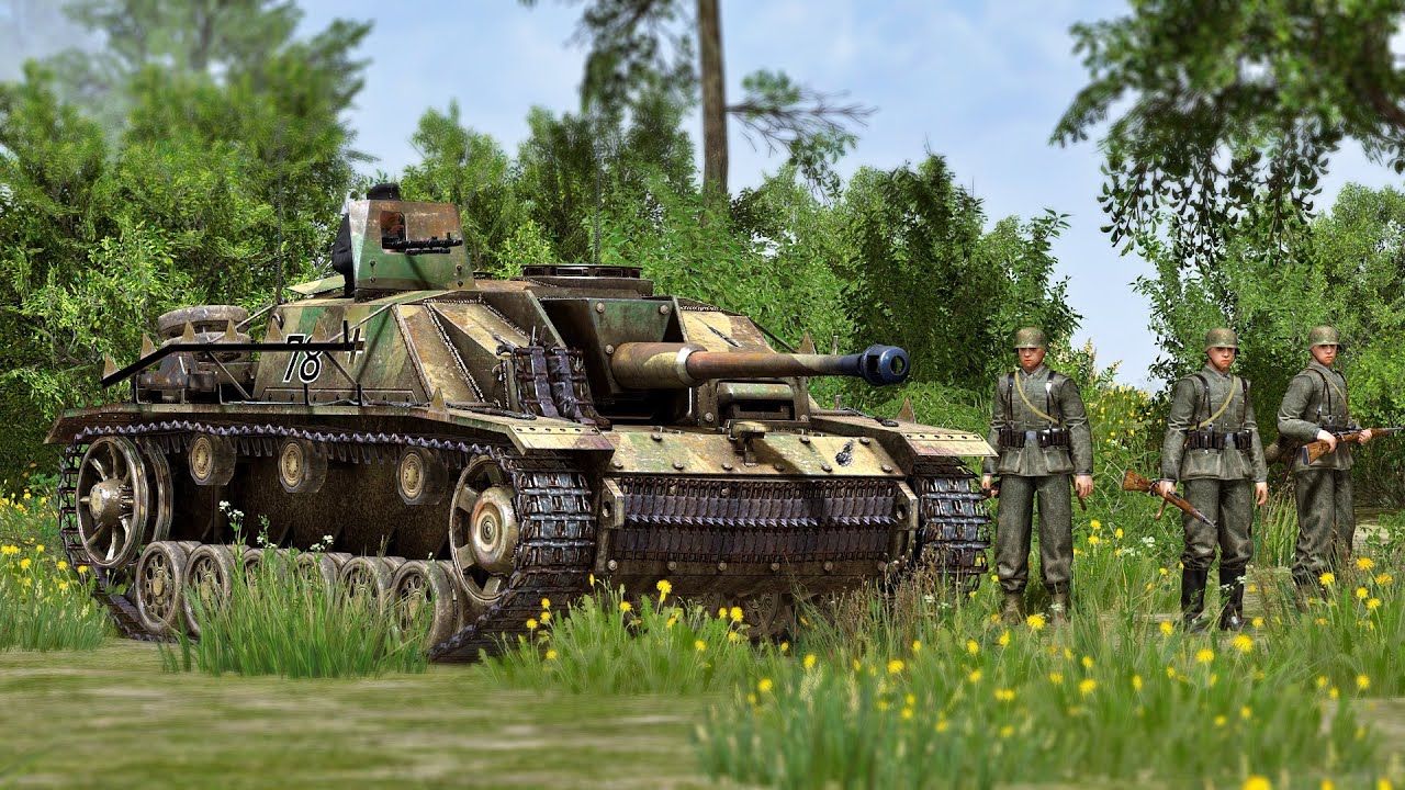 PIAT vs STUG III TANKS - Italy 1944 | Gates of Hell