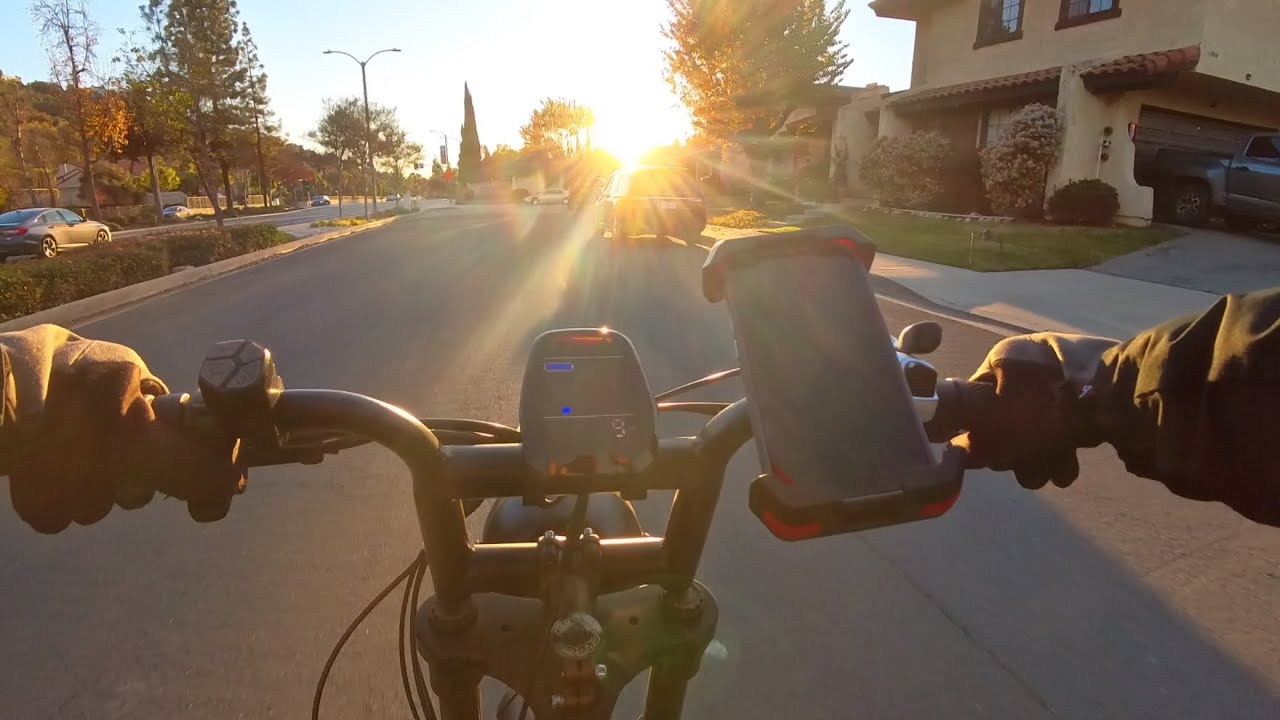 Ebike POV On A Tuesday Afternoon, 1/13/26, California CA, 2K 50FPS
