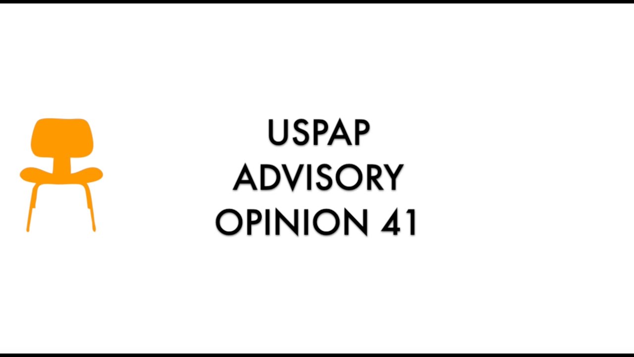 Advisory Opinion 41, Use of Technology in an Appraisal or Appraisal Review Assignment