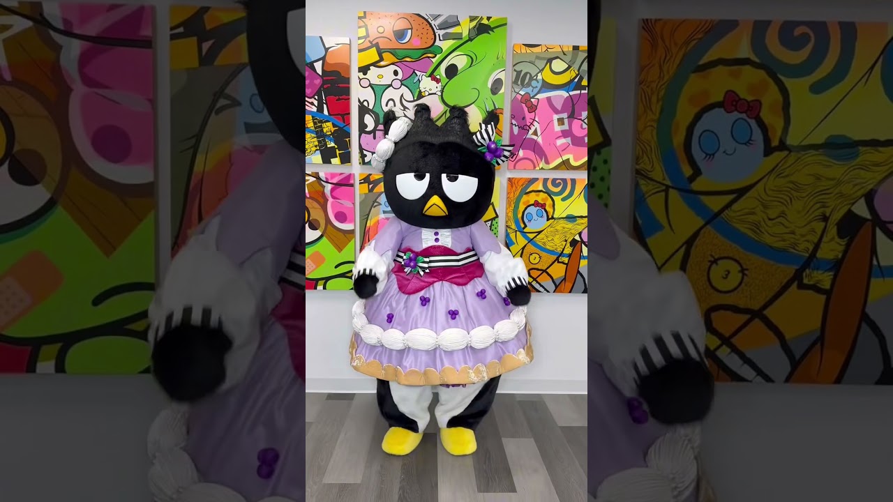 When Badtz-maru throws a fit 💅👗 #Sanrio #Badtzmaru #Kuromi