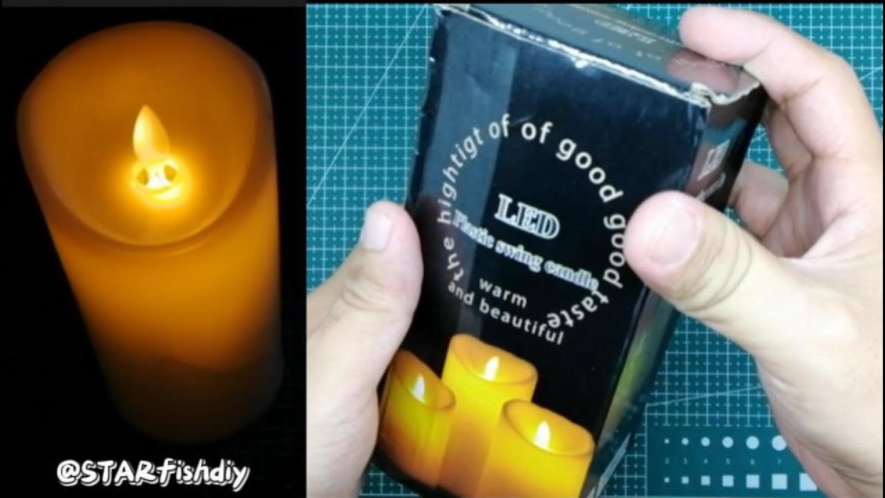 LED Candle Light | Unbox | Disassembly | Battery Upgrade Tutorial