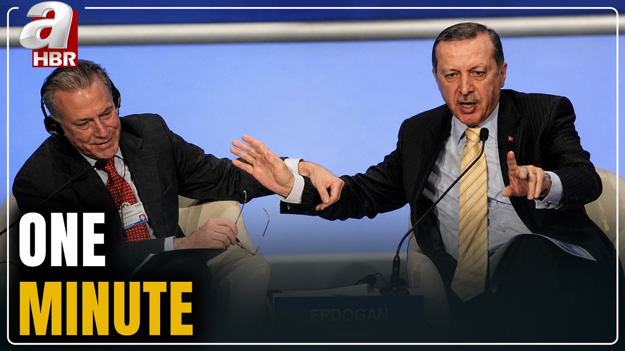 Başkan Erdoğan'ın Davos’taki 'one minute' çıkışının 10. Yılı!. | A Haber