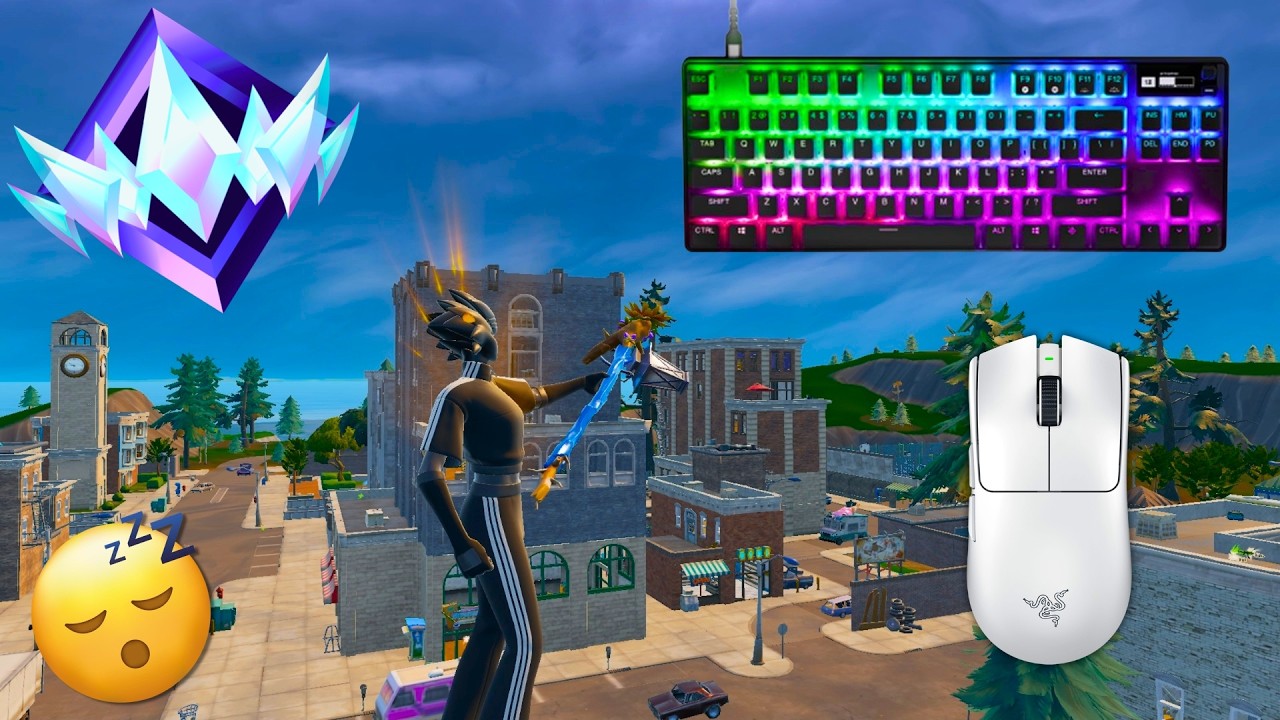 SteelSeries Apex Pro TKL ASMR 😴 Fortnite OG Ranked Reload 🏆 Satisfying Keyboard Fortnite 240 FPS 4K