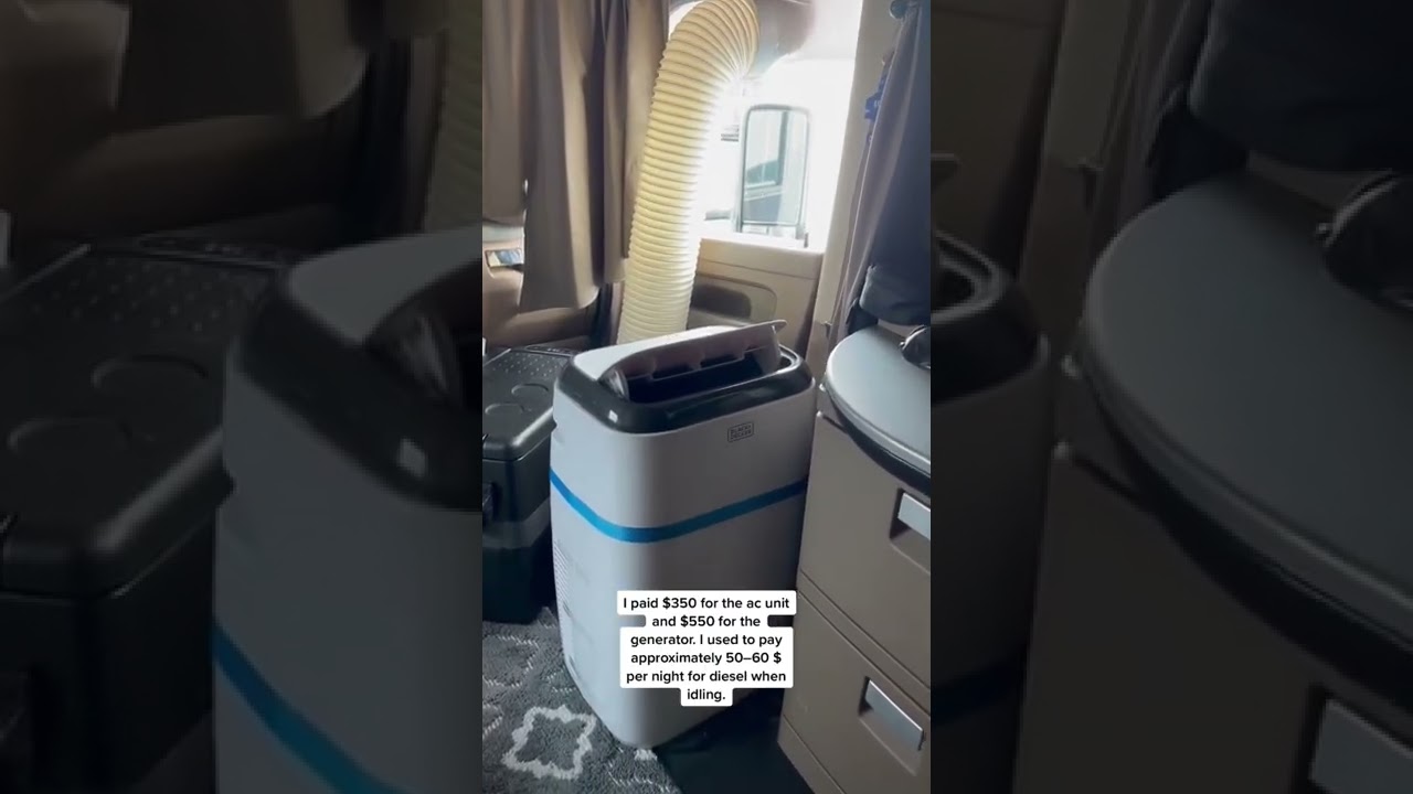 🚛 I SAVED $5.5K IN 4 MONTH NOT IDLING USING MY PORTABLE AIR CONDITIONER 🚛 