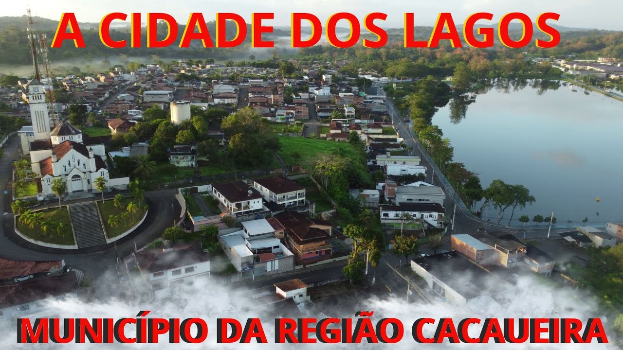 ITAJUÍPE   A CIDADE DOS LAGOS NA REGIÃO CACAUEIRA #vds #bahia #dji #drone
