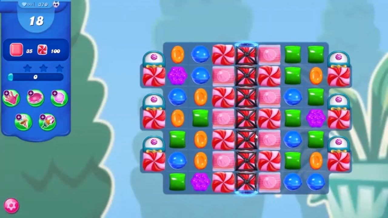 Candy Crush Saga LEVEL 370 NO BOOSTERS (new version)