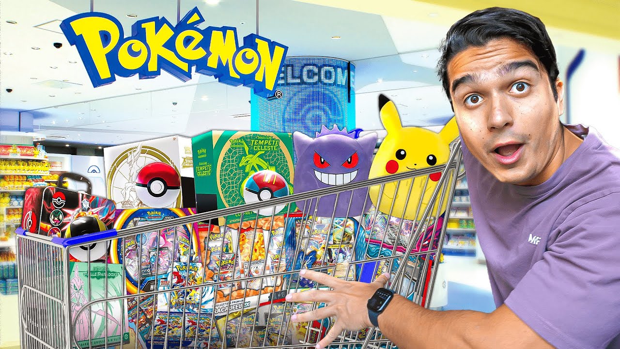 J'ai vidé 20 Boutiques Pokémon au Japon ! (8.500€...)