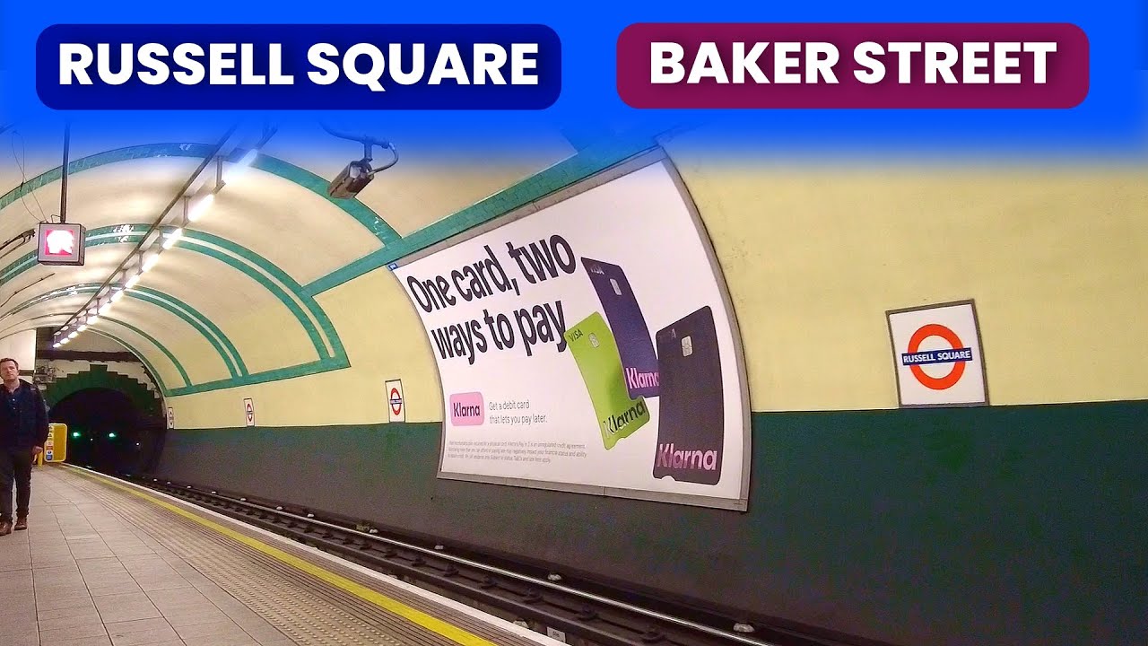 Russell Square to Baker Street via King’s Cross | Piccadilly & Metropolitan Line| London Underground