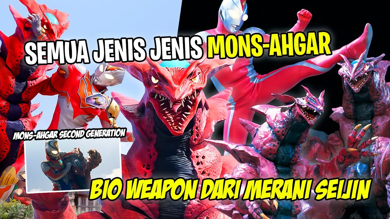 KAIJUNYA MERANI SEIJIN !! BAKALAN ADA GENERASI KE-3 ? - Bahas Semua Jenis Jenis Kaiju Mons-Ahgar