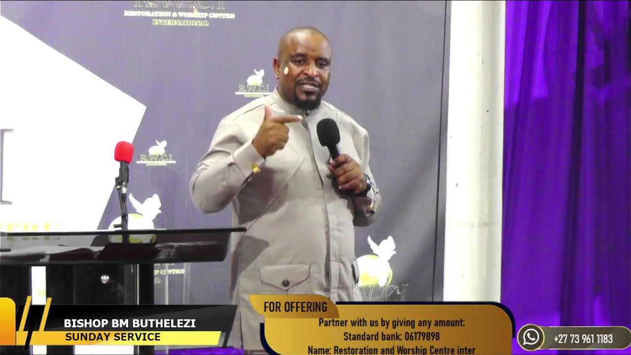 Bishop BM Buthelezi - Be Careful of Your Emotions