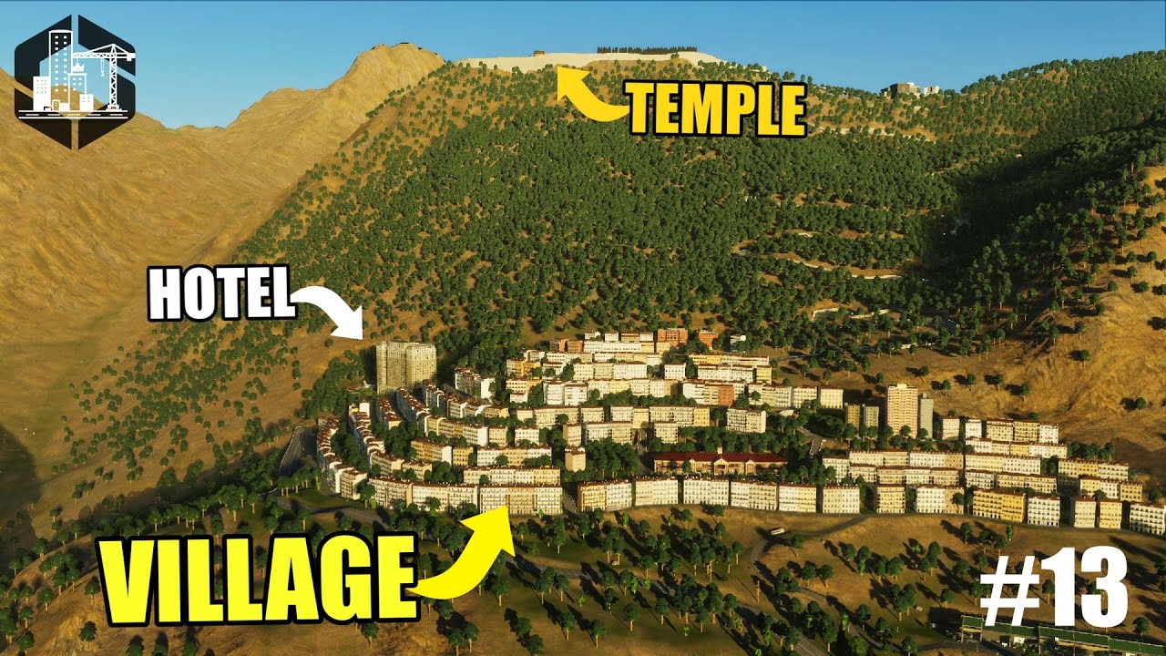 The Most Peaceful Mountain Village Ever Built | Cities: Skylines II