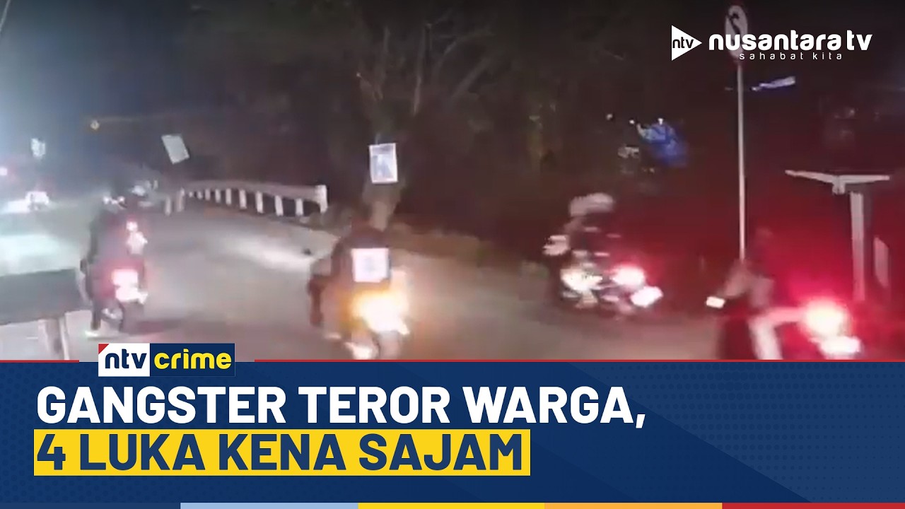 [LIVE] Puluhan Remaja Diduga Gangster Serang Permukiman di Tangerang | NTV CRIME