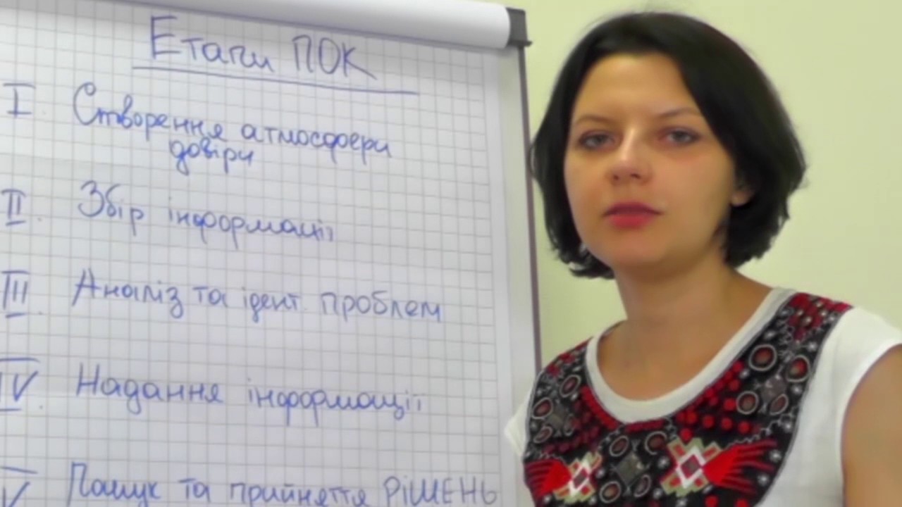 Лекція 6. Проблемно-орієнтовне консультування