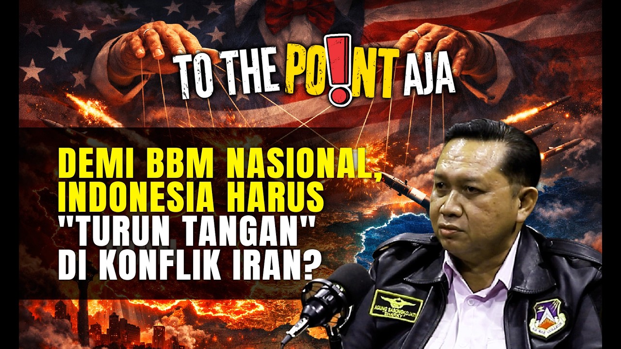 Demi BBM Nasional, Marsma Agung Sasongkojati Sarankan Prabowo Temui Pemimpin Iran |To The Point Aja!