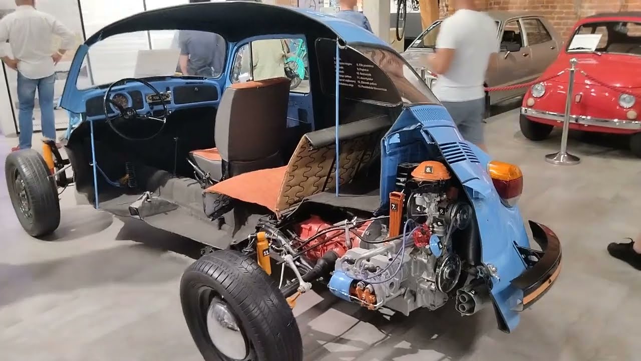 VW Garbus w przekroju 