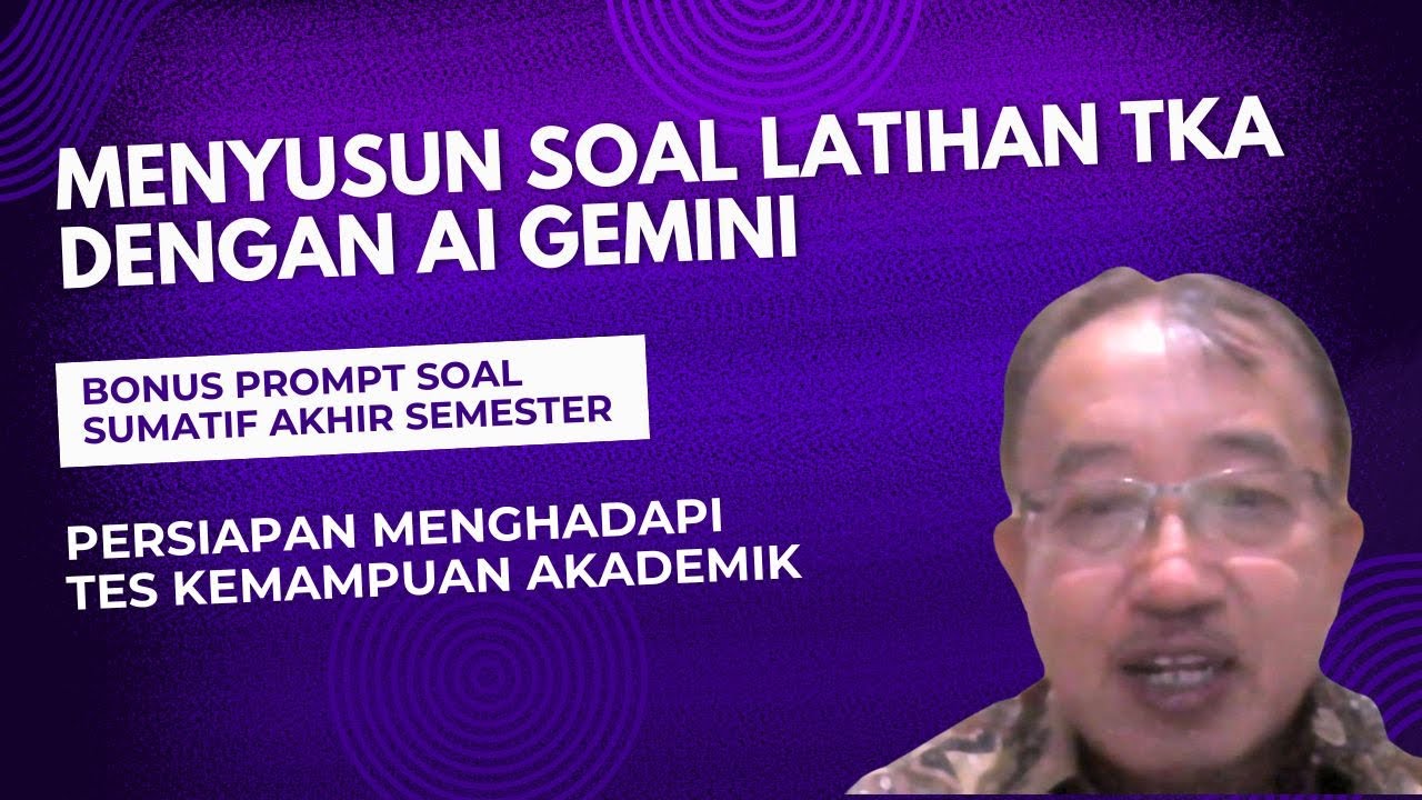 Menyusun Soal Latihan TKA dengan AI Gemini