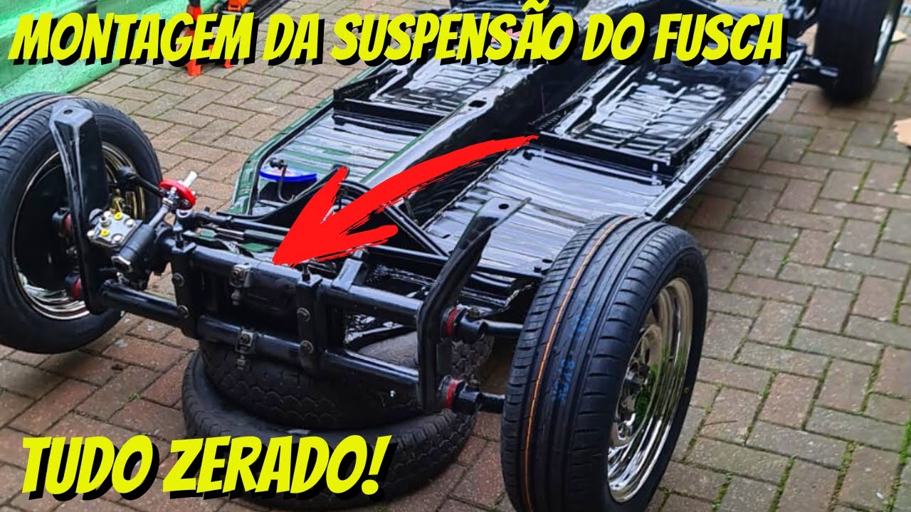 Montagem da suspensão dianteira do fusca!