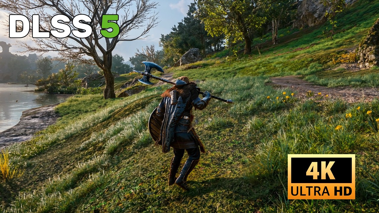 Assassins Creed Valhalla With DLSS 5