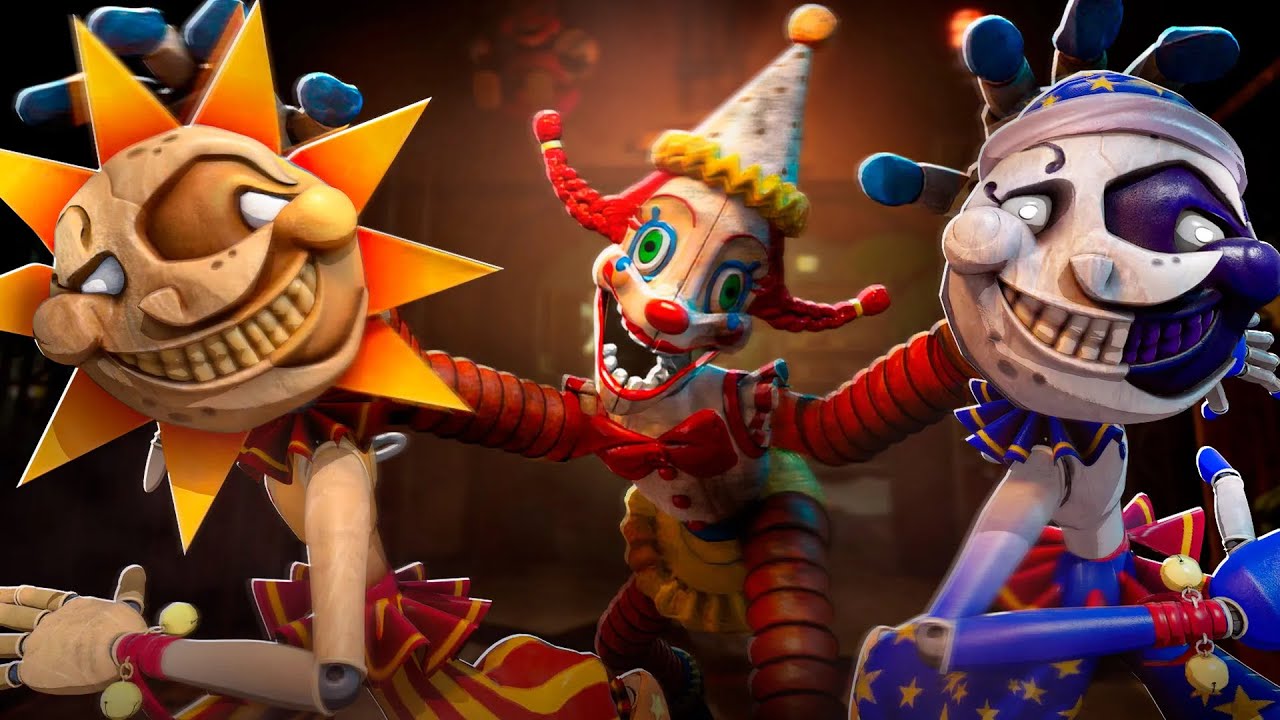 Sun and Moon Play FNAF Secrets of the Mimic