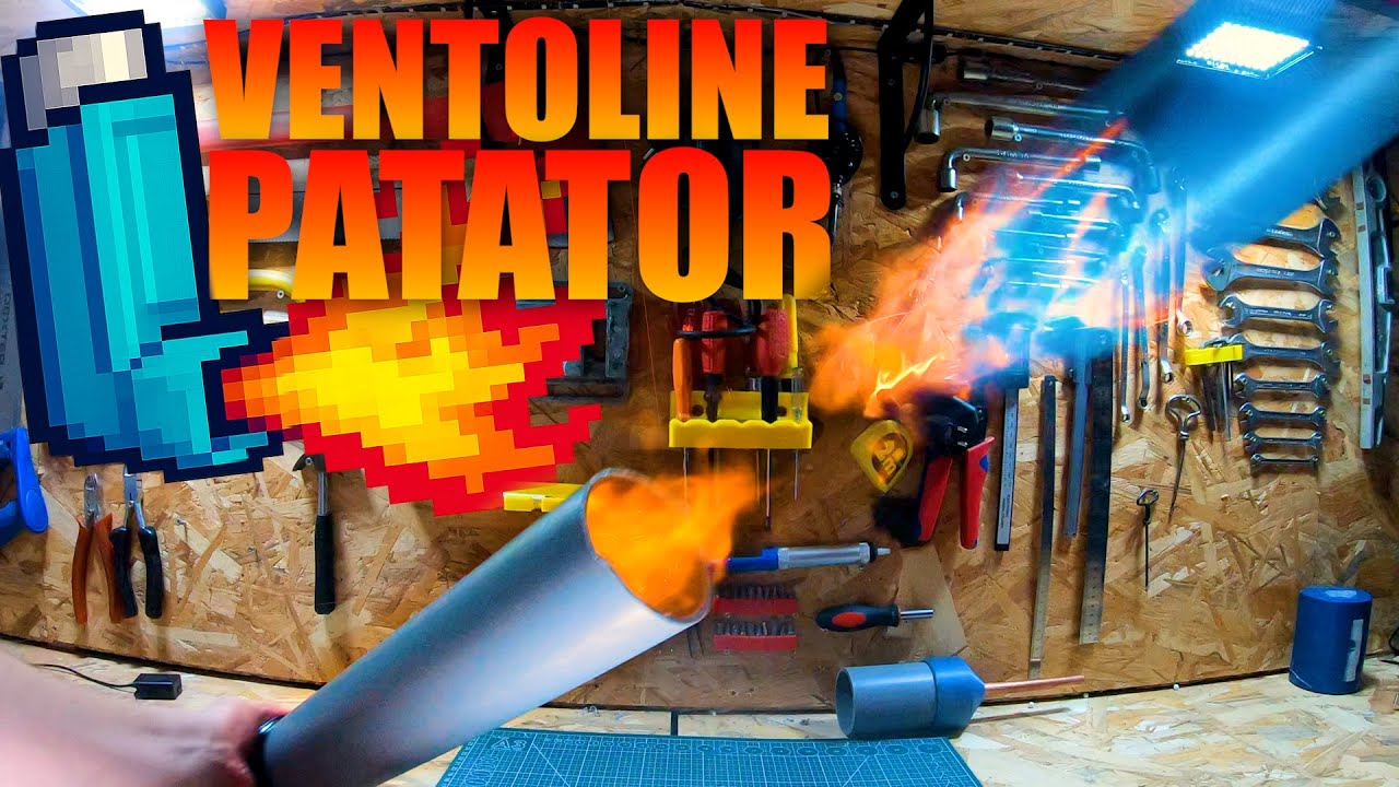 Transformer une Ventoline en canon à combustion (ça marche !)