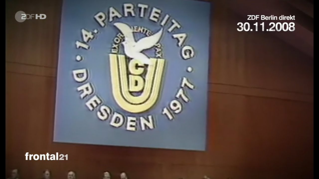 Frontal 21: Das DDR-Erbe der CDU