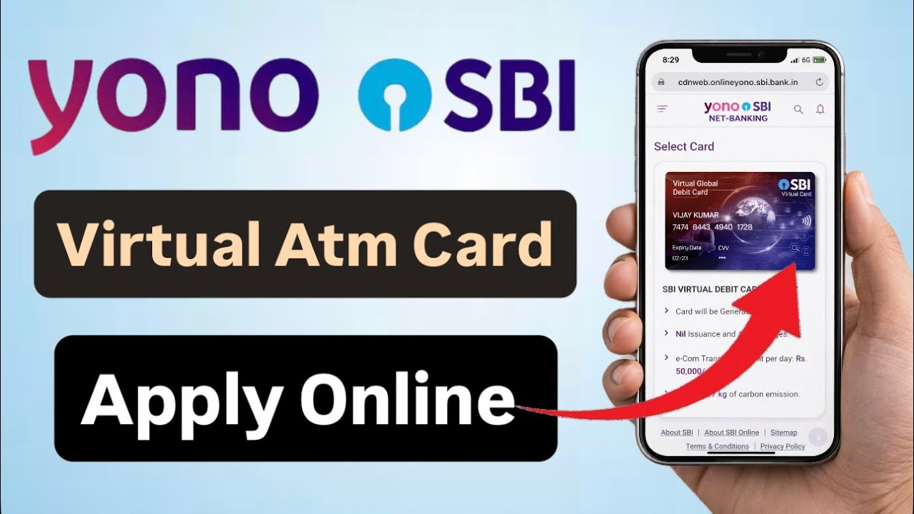 SBI Virtual Debit Card Kashay Apply Kare 2026 | YONO SBI Virtual ATM Card Apply Full Process 2026 !!