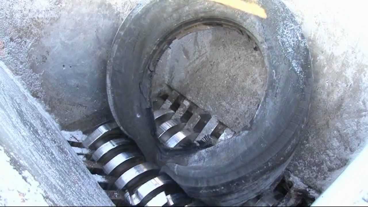 Waste less tire recycling. 3 tons per hour.