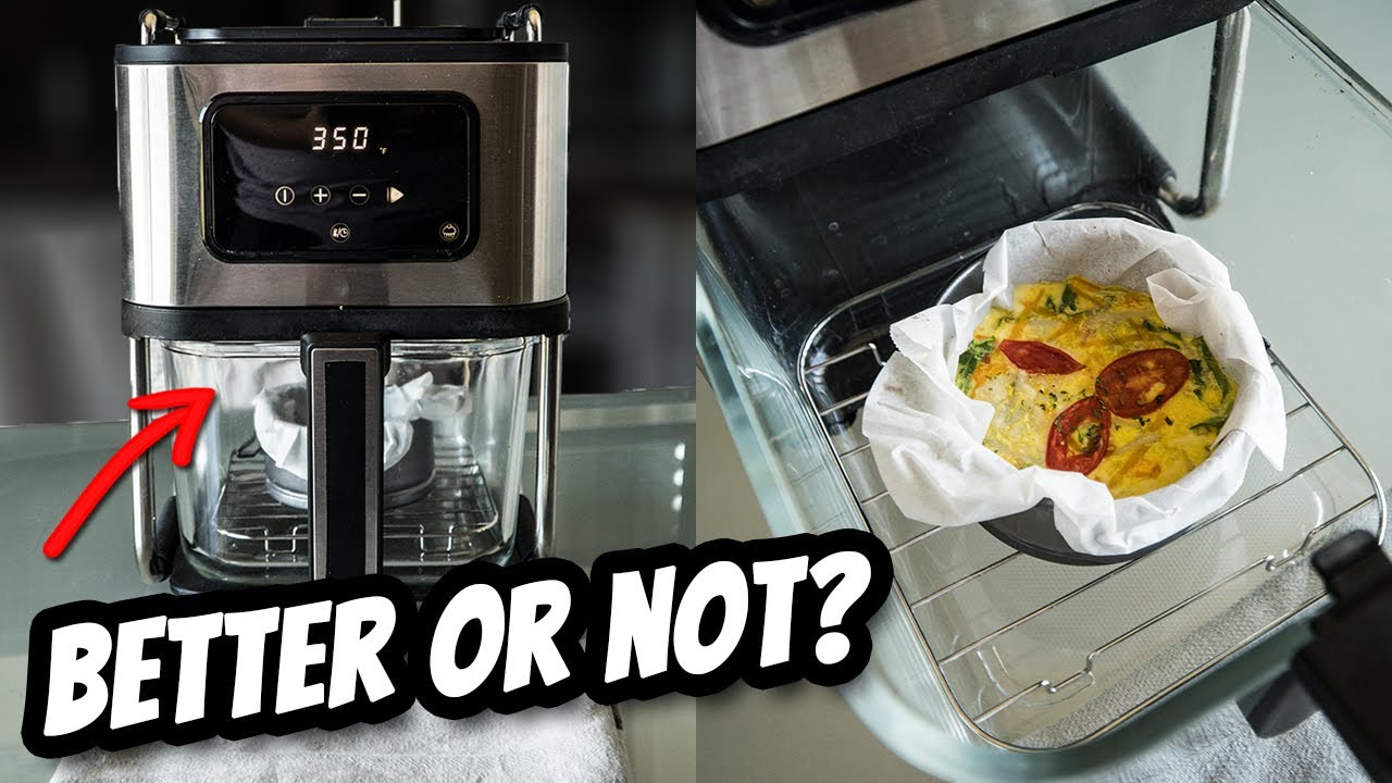 GLASS AIR FRYER 1 YR REVIEW | The good, the bad, the DANGEROUS | Salton Flip & Cook 3-in-1 Air Fryer