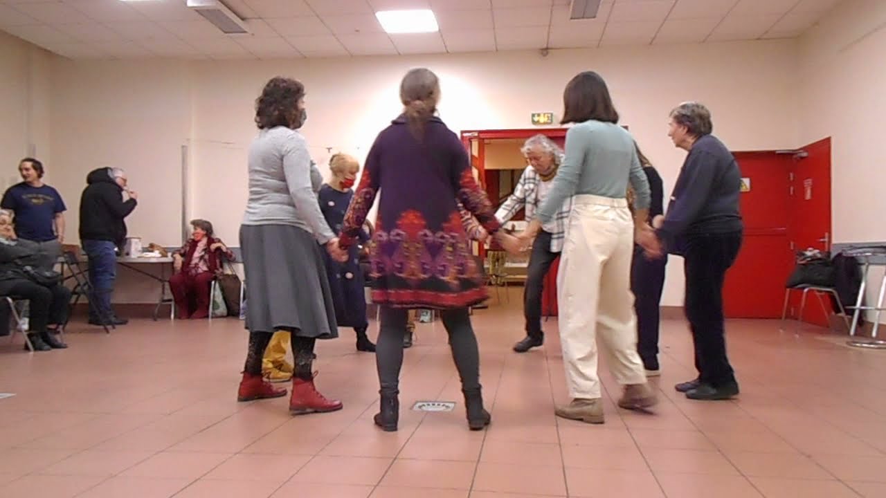 Bransle du Parlement  - initiation aux Danses Folk