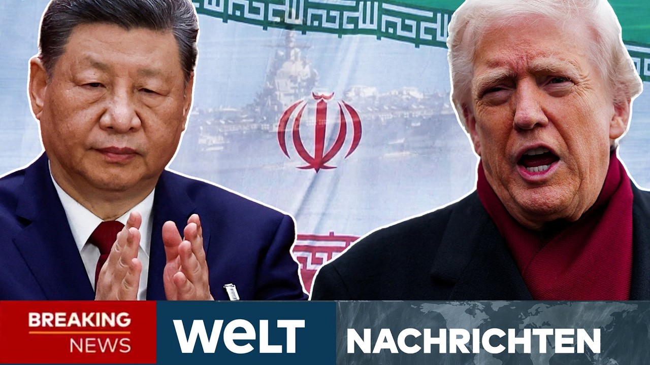 IRAN: China durchbricht Blockade der USA bei Hormus! Xi Jinping macht Ansage an Trump | WELT LIVE
