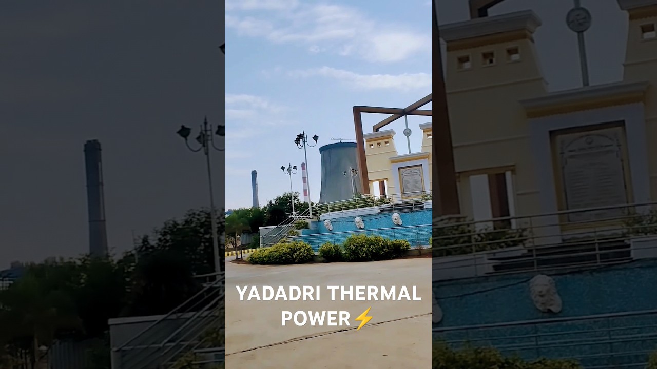 YADADRI THERMAL POWER⚡#trending #viral#viral #socialmedia #nature#ownvoice #travel #vlog #shorts