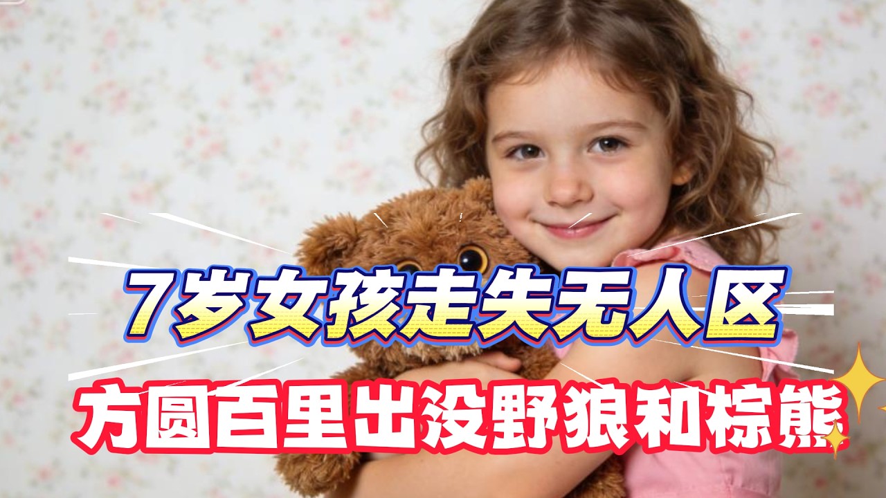 7岁女孩走失在禁地边缘，狼和熊频频出没，方圆百里都是无人区，民警搜寻一夜后奇迹出现