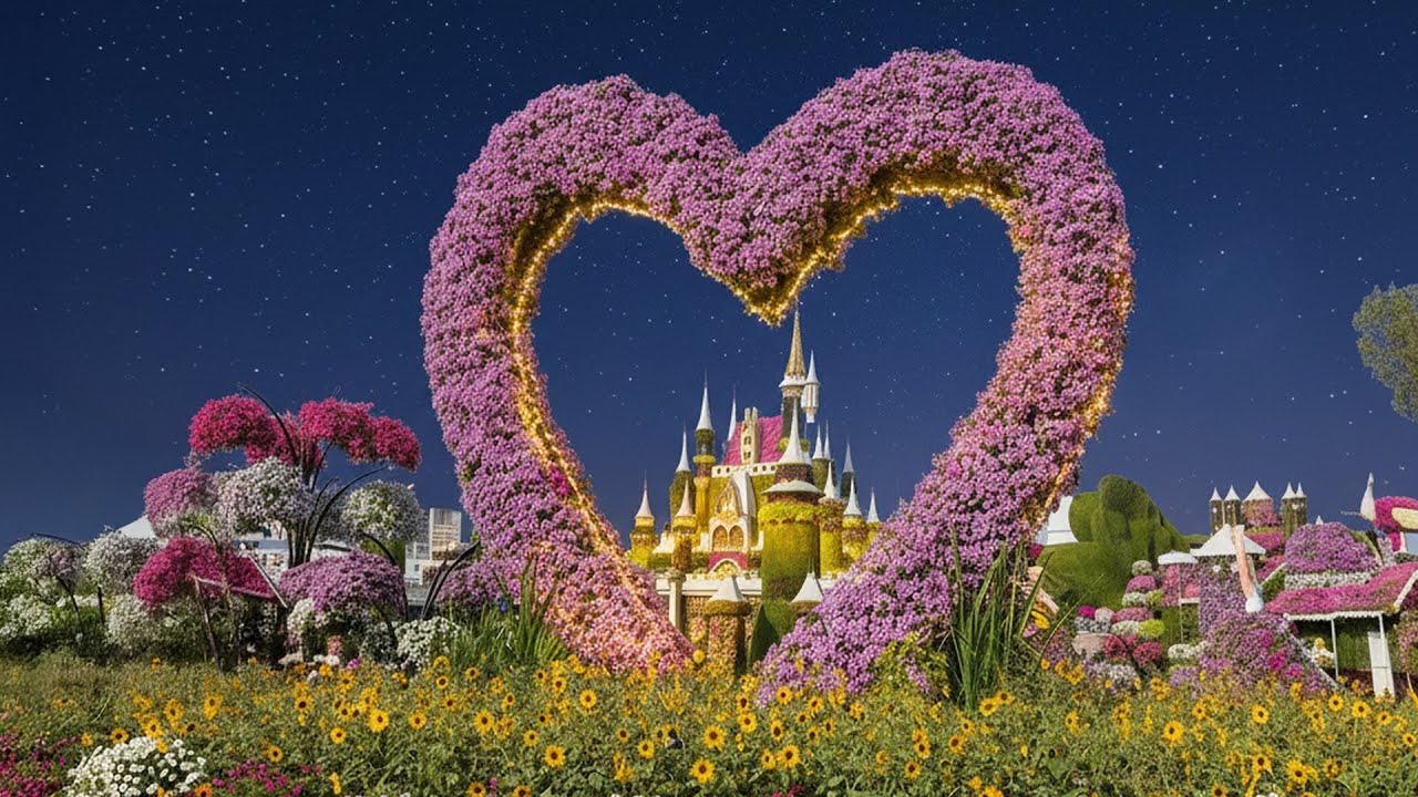 Dubai Miracle Garden | Dubai's most magical photo spot