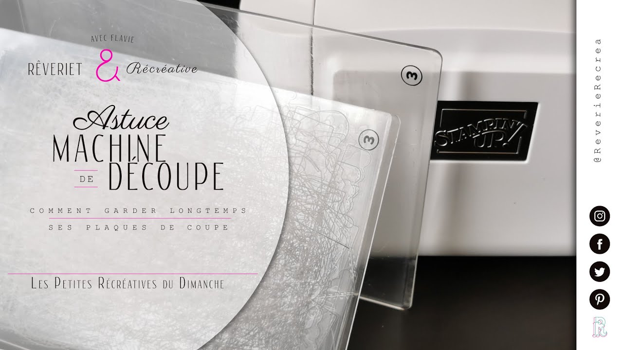 Tuto scrapbooking {LPRDD} « Astuce machine de découpe » de Rêverie & Récréative