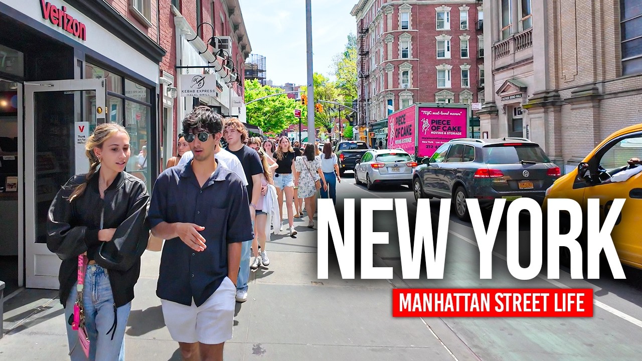 NEW YORK, USA 🇺🇸 Manhattan in Real Life | 4K Walking Tour