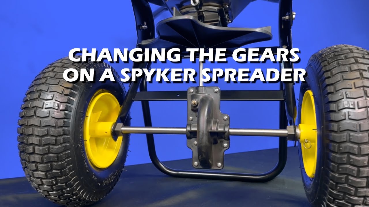 Changing the Metal Gears on a Spyker Spreader