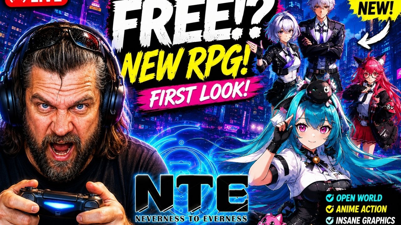 LIVE | Neverness to Everness (NTE) | FIRST IMPRESSIONS! Is This FREE Anime RPG Actually Good?