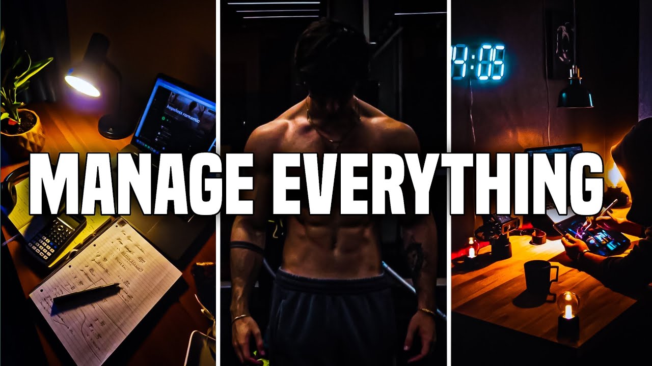 HOW TO MANAGE:- { STUDY, WORKOUT, SKILL} AS A STUDENT||
