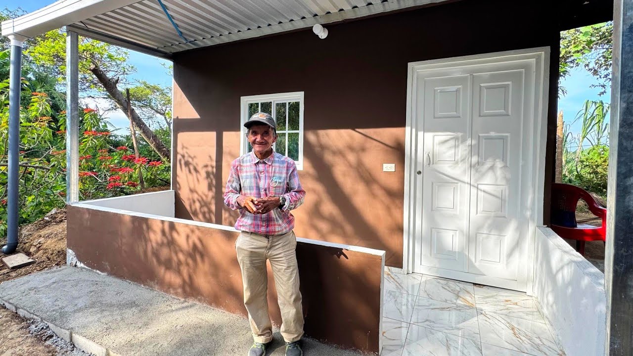 🟢Entrega oficial de su NUEVA CASA a don Wichito/Donación CASA #53 El Salvador 🇸🇻