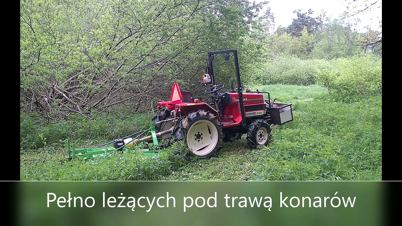 Krzaki, chaszcze i Yanmar F17D