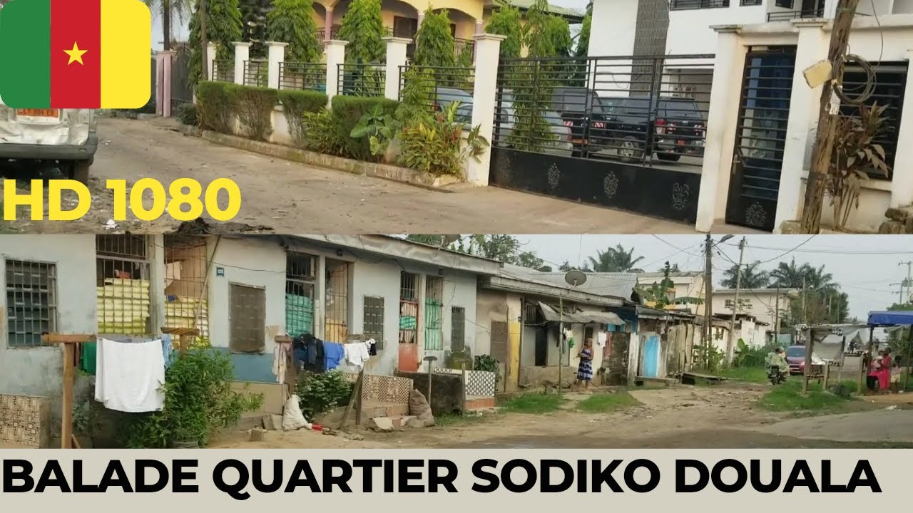 Balade dans le quartier Sodiko à #douala #tourdeville #viral #cameroon #plotsindouala #landindouala