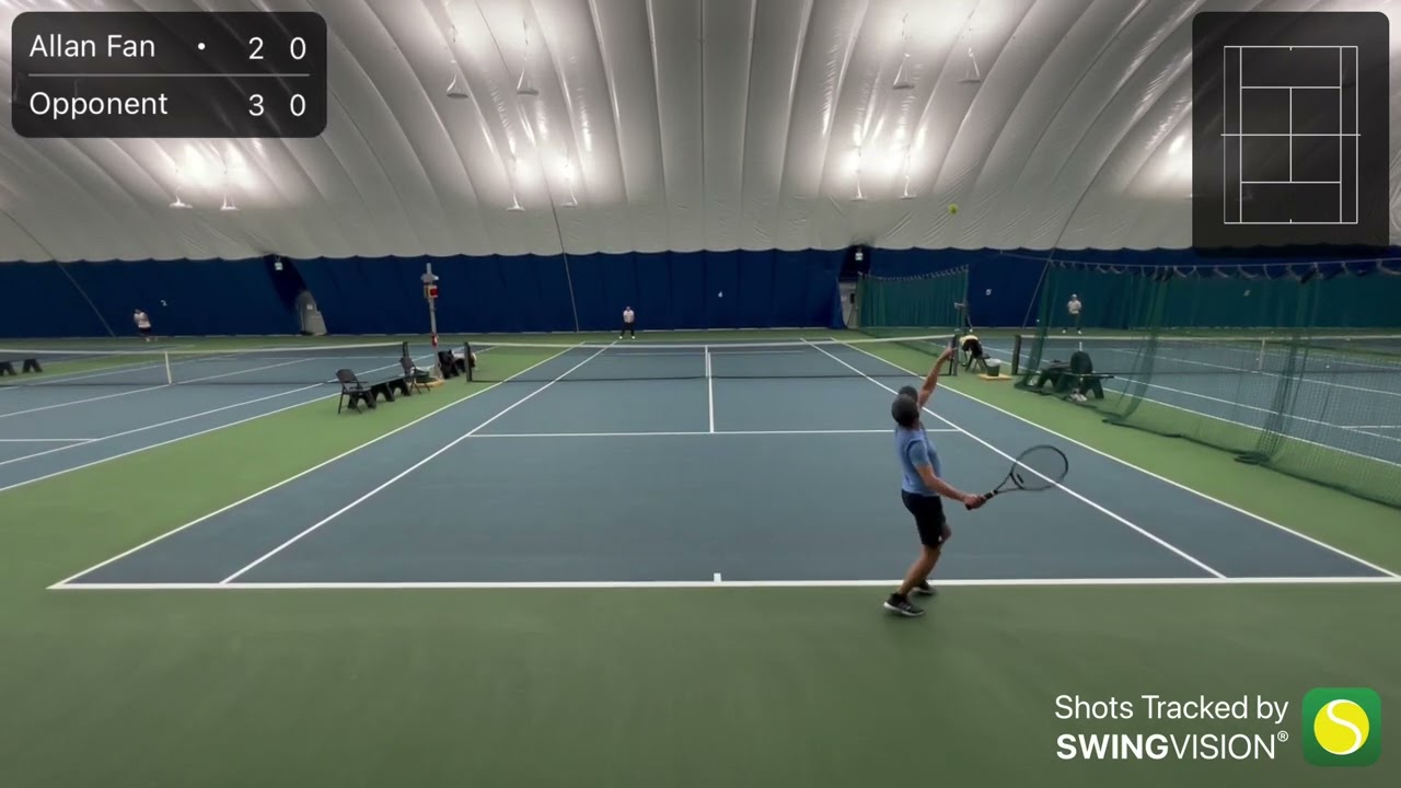 Allan vs Eugene @ Dec 16 Burnaby Tennis Club