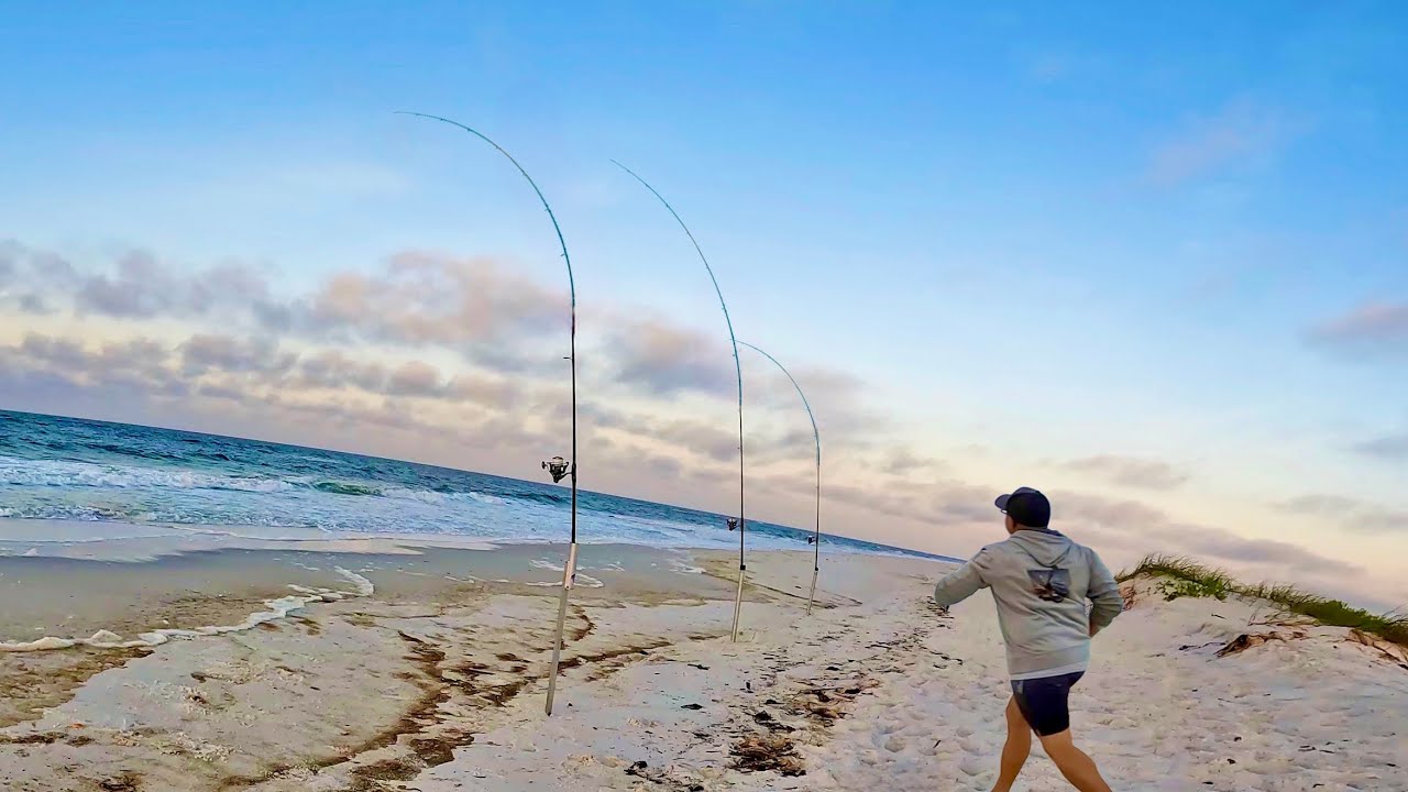 Best Day of Surf Fishing EVER — Pompano Run Explodes!
