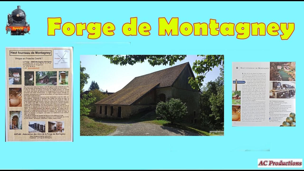 Visite de la forge de Montagney