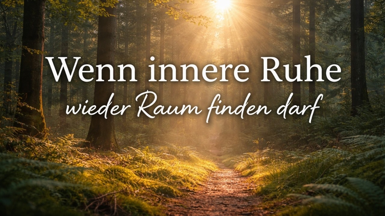 Warum du innerlich nicht zur Ruhe kommst – selbst wenn alles still ist