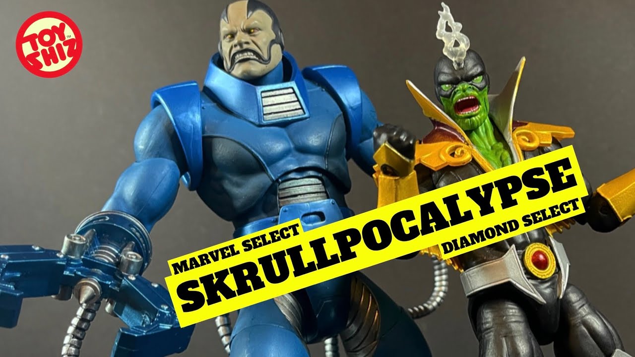 2023 MARVEL SELECT APOCALYPSE & SUPER SKRULL | Diamond Select
