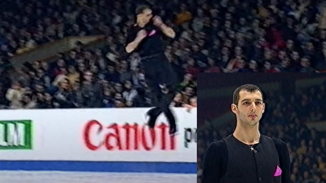 Laurent Tobel 🇫🇷⛸ 1999 Euro free skate | The Pink Panther